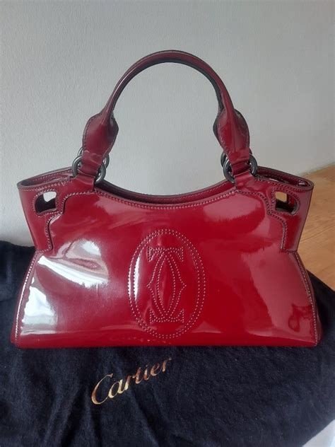 fake vintage cartier bag|cartier marcello bag.